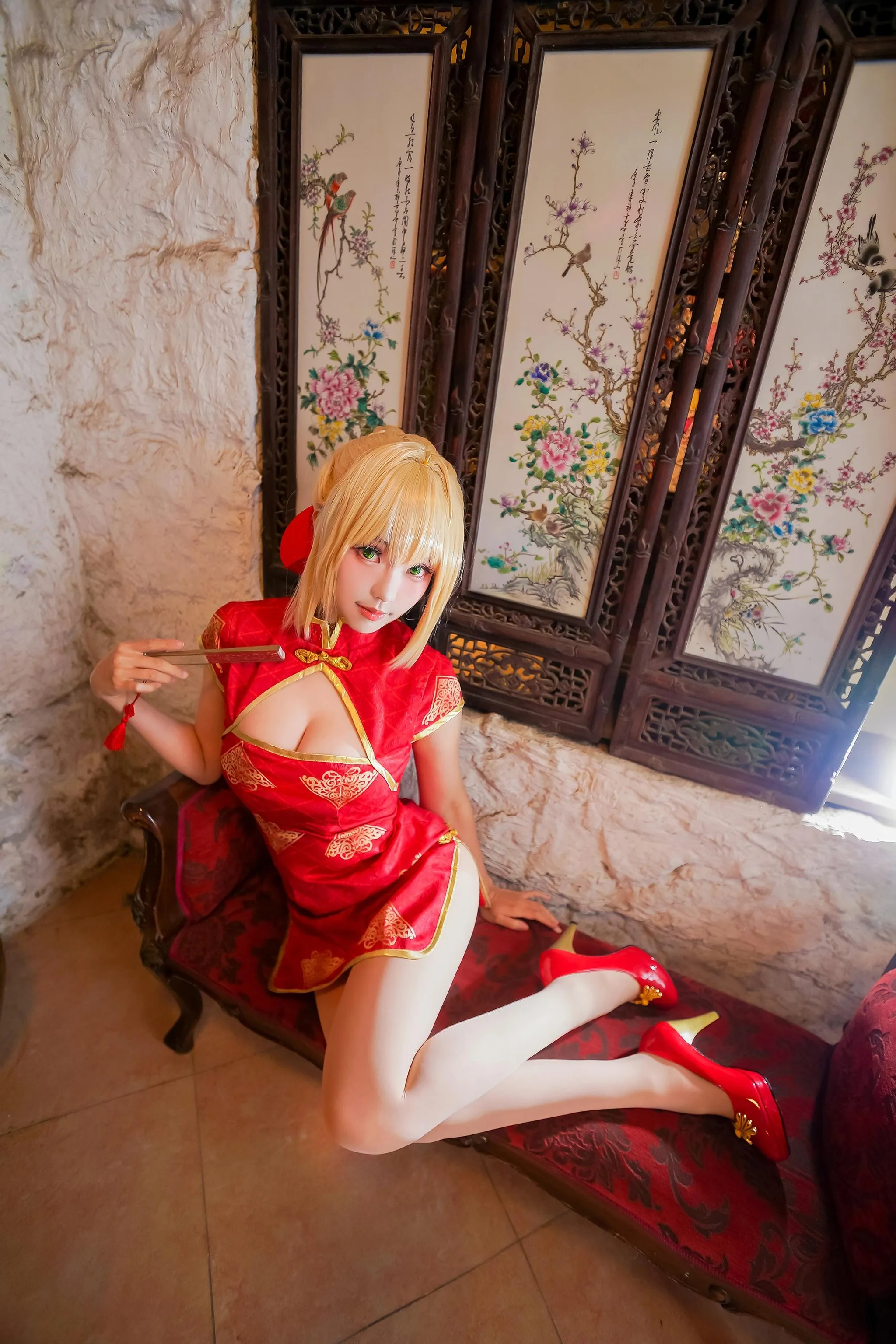 ElyEE子 – NO.61 saber-红旗袍 [21P]插图8